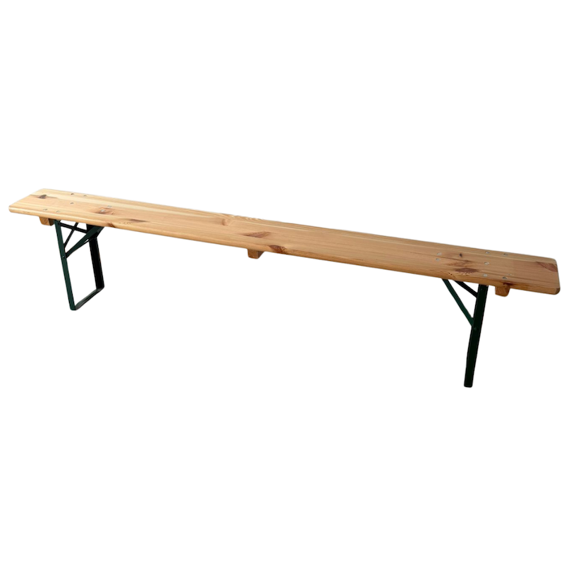 Banc en pin | 220 x 25 cm