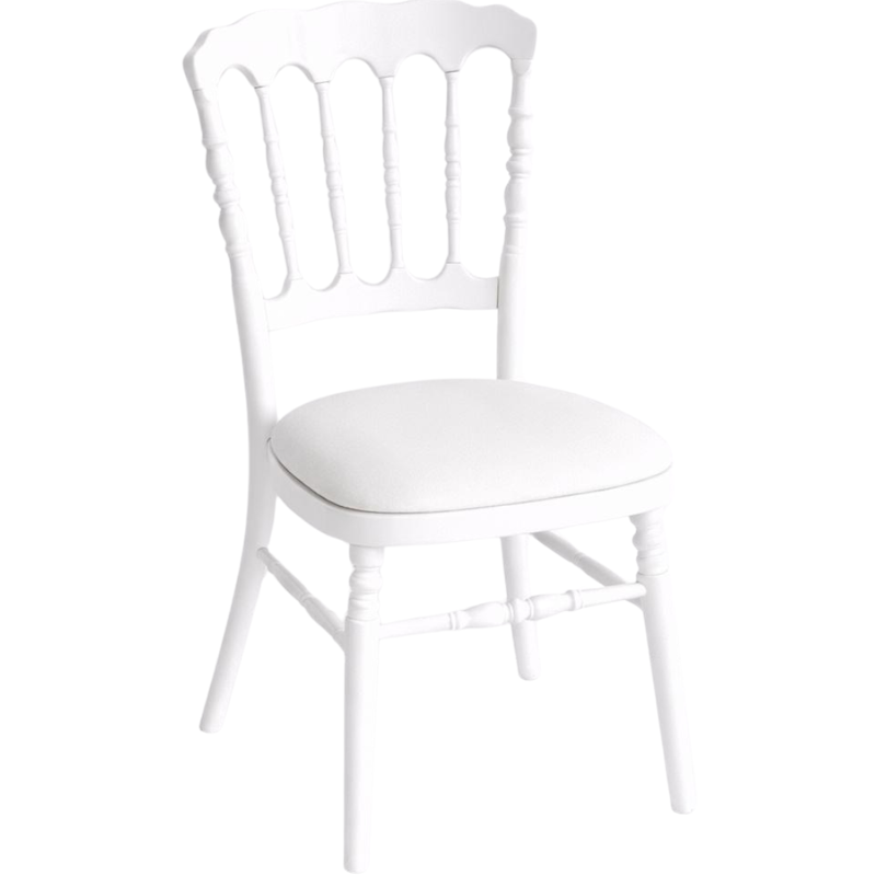 Chaise Napoléon | en bois blanc