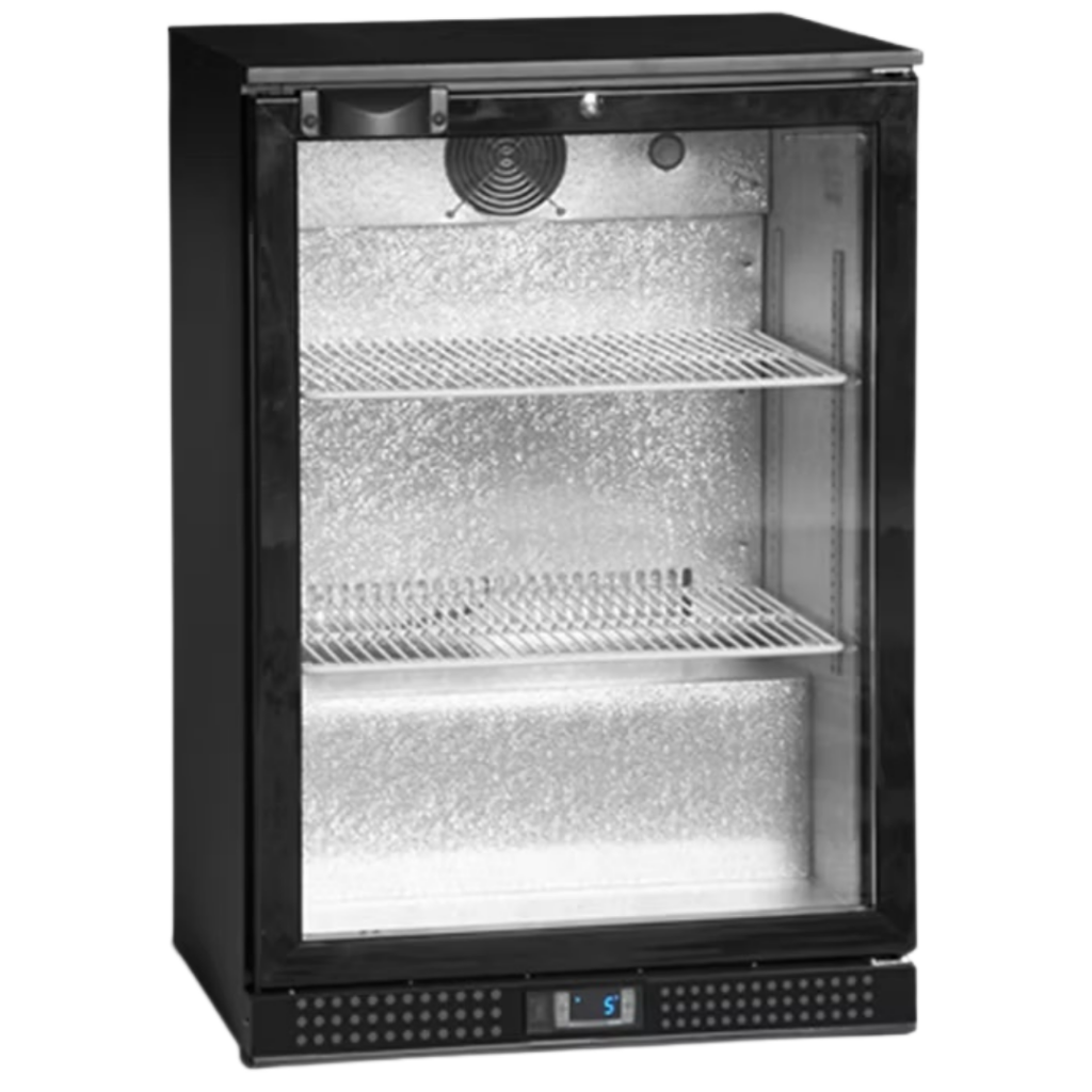 Frigo vitré | noir | 115 L