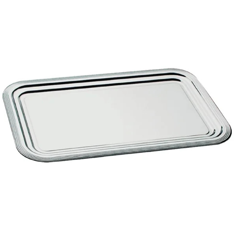 Plateau en inox | 45 x 35 cm