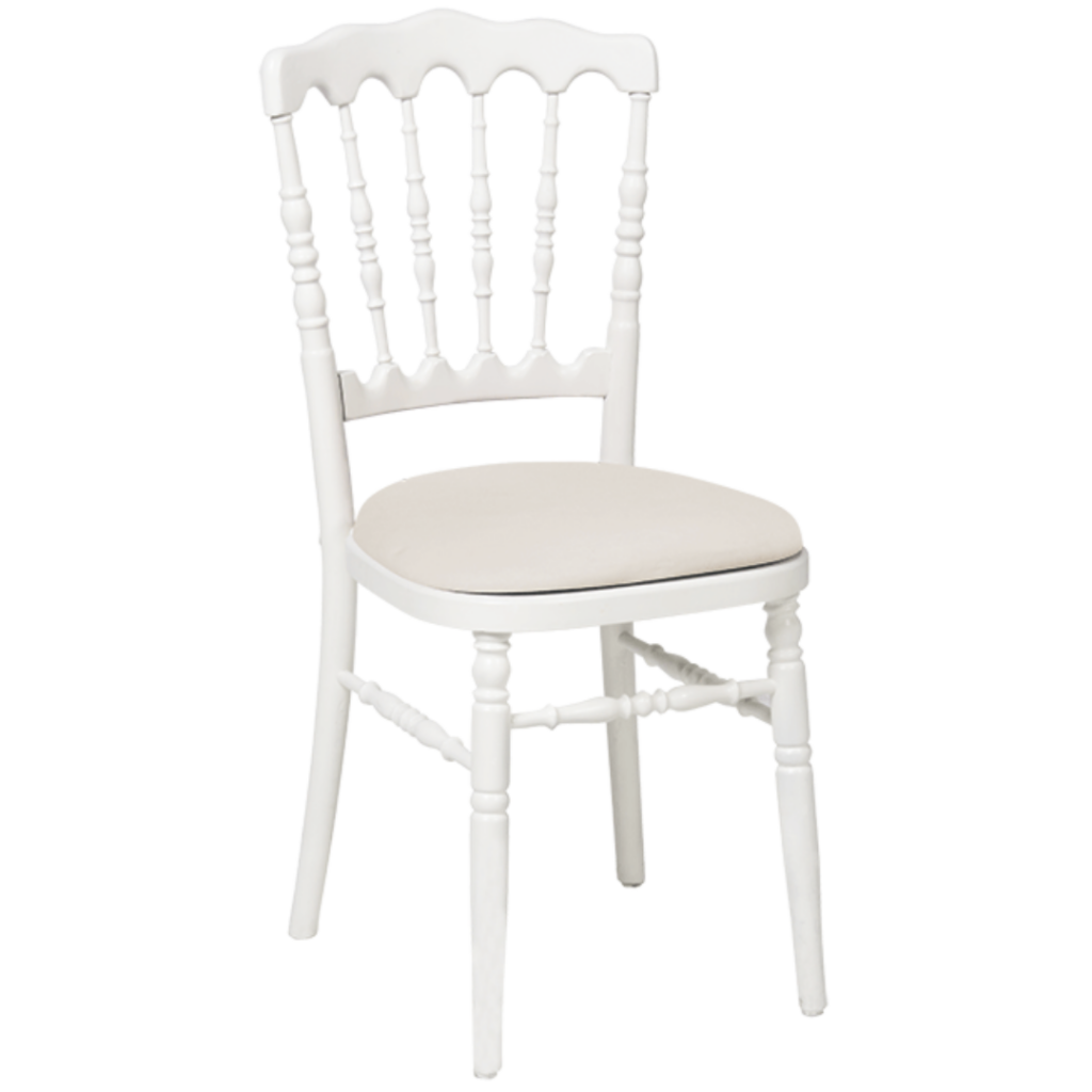 Chaise Napoléon | en bois blanc