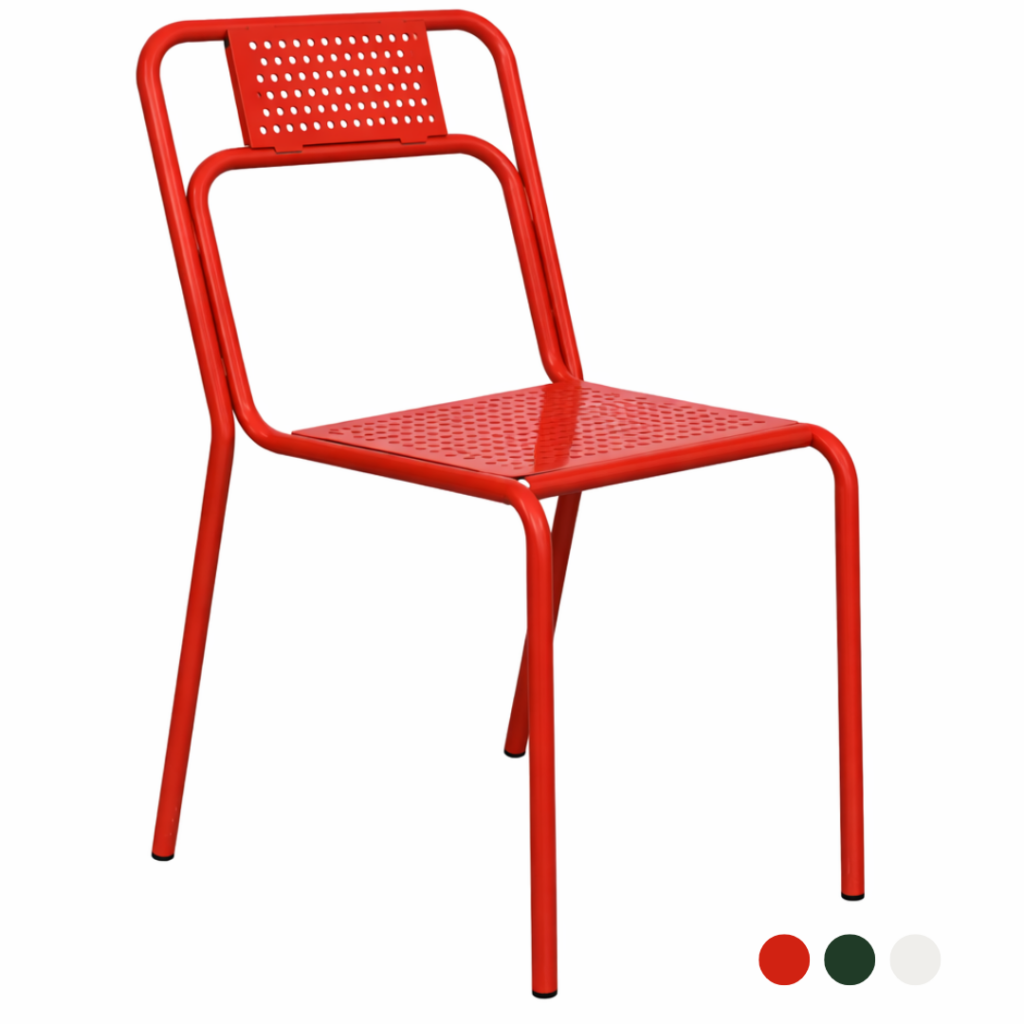 Chaise bistrot J&J | en acier