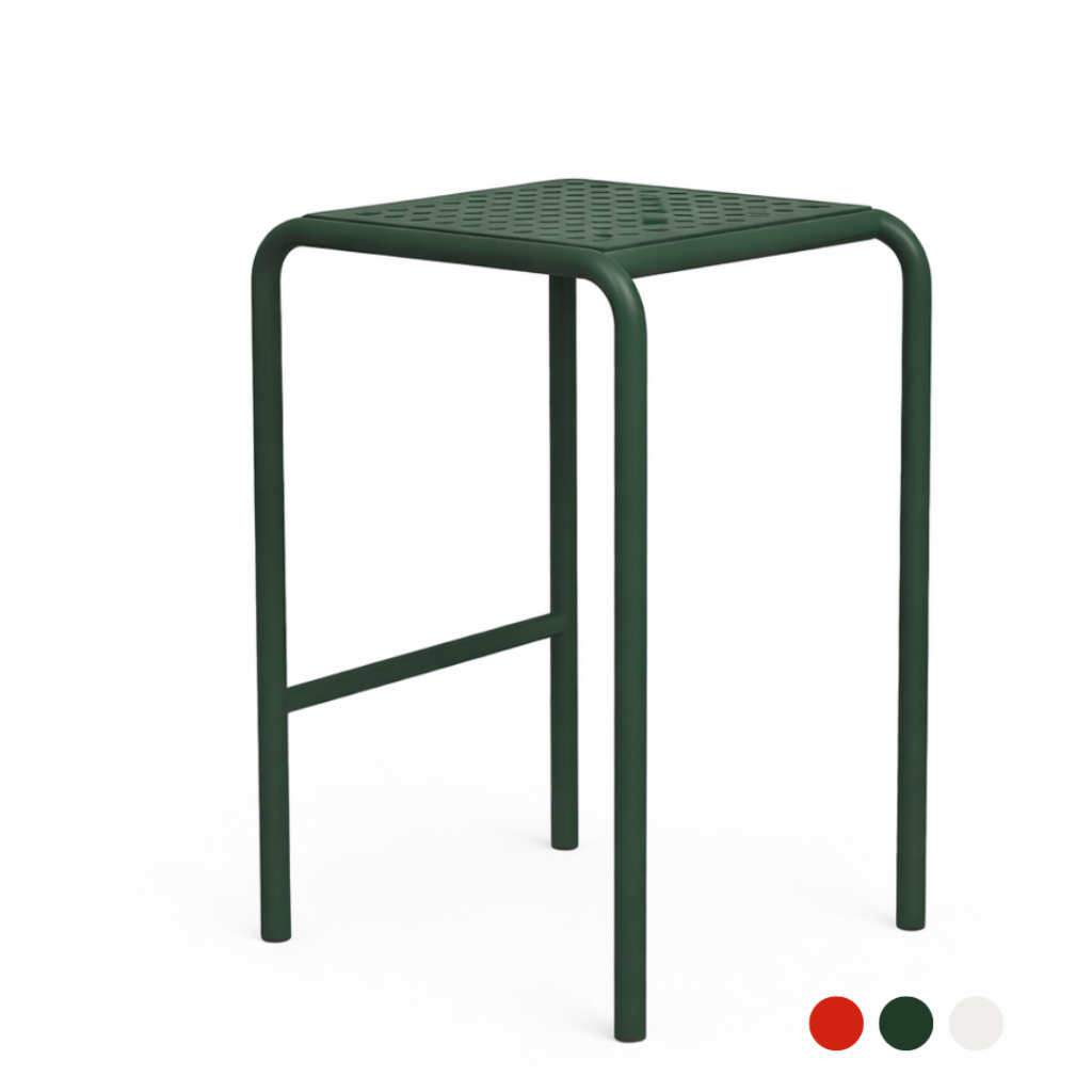 Tabouret bas J&J | en acier | H 45cm