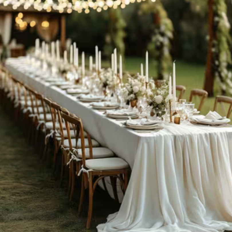 Tables rondes, rectangulaires, en U ou en courbe : que choisir pour votre réception ?